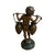 French 19th C. Bronze By August Moreau, Boy with 2 Jugs