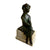 French Art Deco Seated Bronze Satyr, Charlotte Monginot, c. 1920