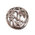 Modernist Sterling Silver Leaf Brooch / Pendant