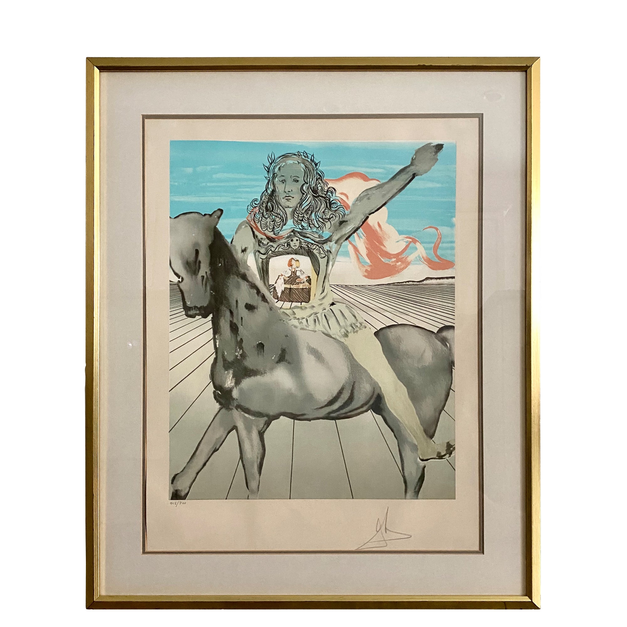 Salvador Dali Signed Lithograph 