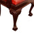 Set Of Eight English Carved Mahogany George III Style Dining Chairs legs