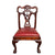 Set Of Eight English Carved Mahogany George III Style Dining Chairs front 2