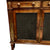 English William IV Rosewood Side Cabinet With Brass Inlay