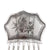 Victorian American Sterling Silver Engraved Hair Comb