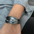 Artisan Designed Modern Sterling Silver Cuff Bracelet