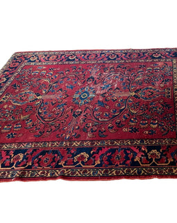 Small Antique Carpet / Rug c. 1900 above