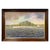 Steamship Portrait, "Boston" Oil on Board Kristina Nemethy with frame