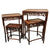 Set Of Chinese Carved Hardwood Nesting Tables