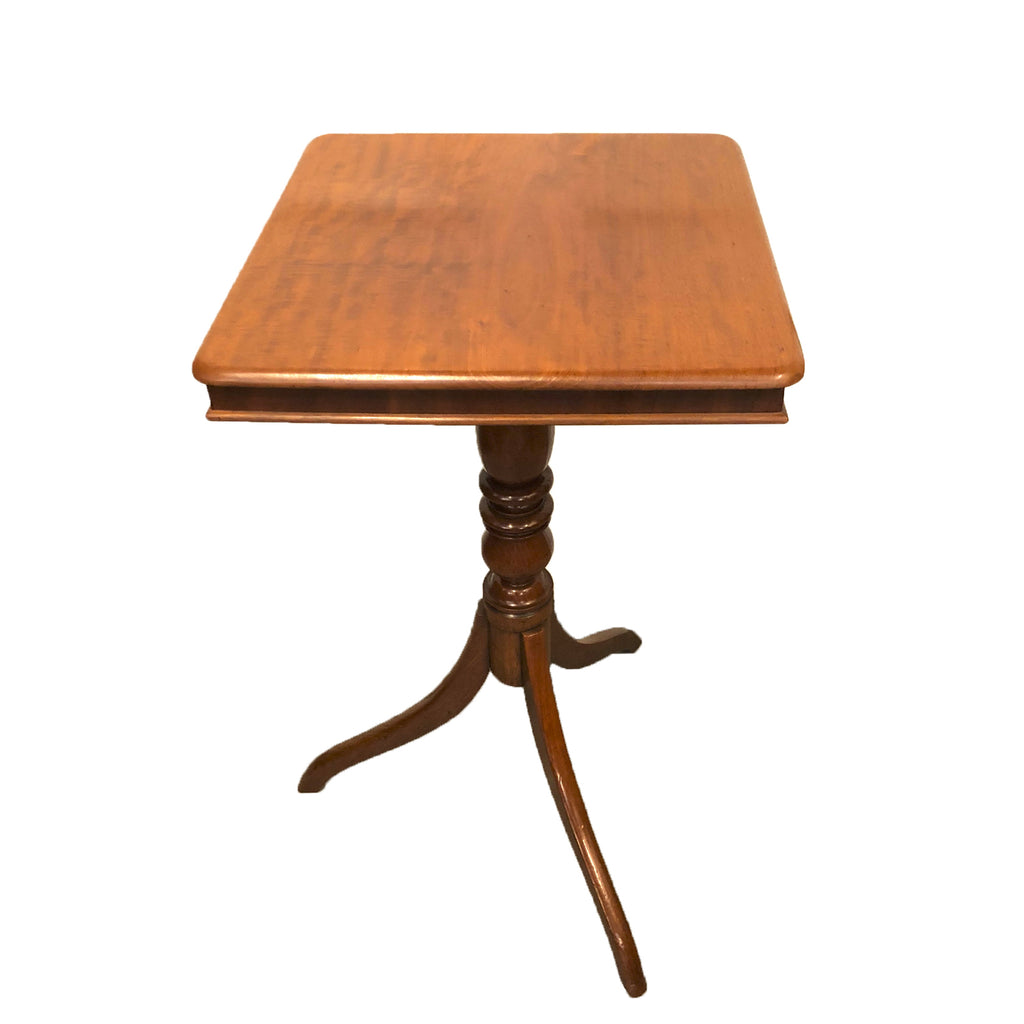 19th Century English Regency Mahogany Tilt Top Table