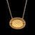 Victorian 14K Gold & Turquoise Repurposed Pendant Necklace