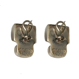 Vintage DAC Sterling & Citrine Earrings - Deborah Armstrong Jewelry backs