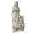 Chinese Carved White Marble Guanyin And Attendant