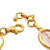 Gurhan 24K Gold Quartz Link Bracelet