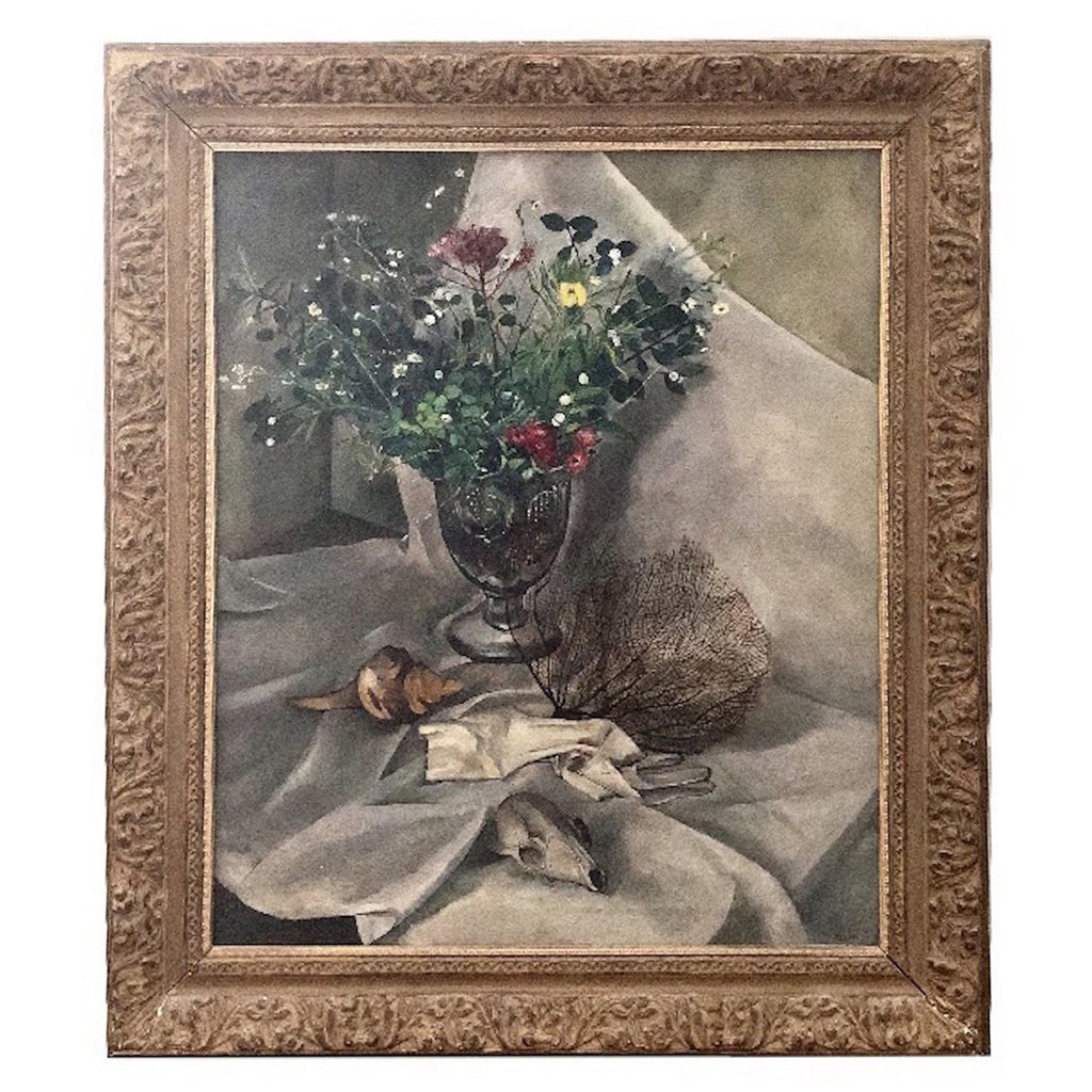 Tosca Olinsky ” Floral Still Life ” Oil On Canvas