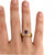 Vintage 14K Gold Amethyst & Diamond Ring